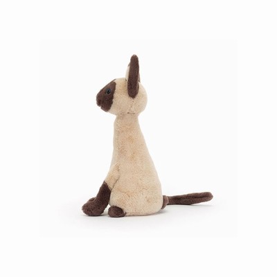 Jellycat Iris Siamese Cat UK | 17289ZYKP